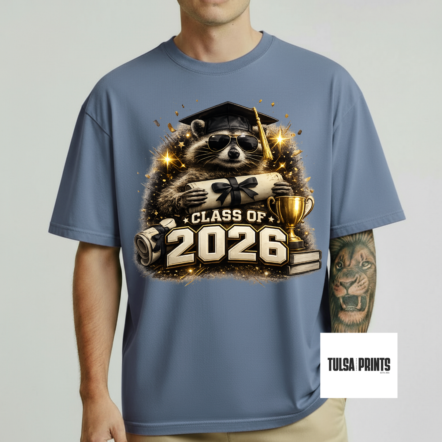 DTF CLASS OF 2026 RACCOON TRANSFER