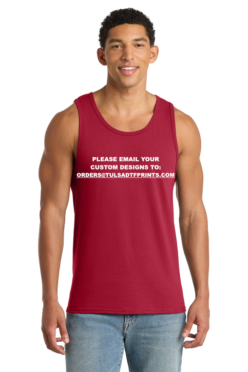 PORT & CO CORE TANK TOP 54TT (Completed Shirt)