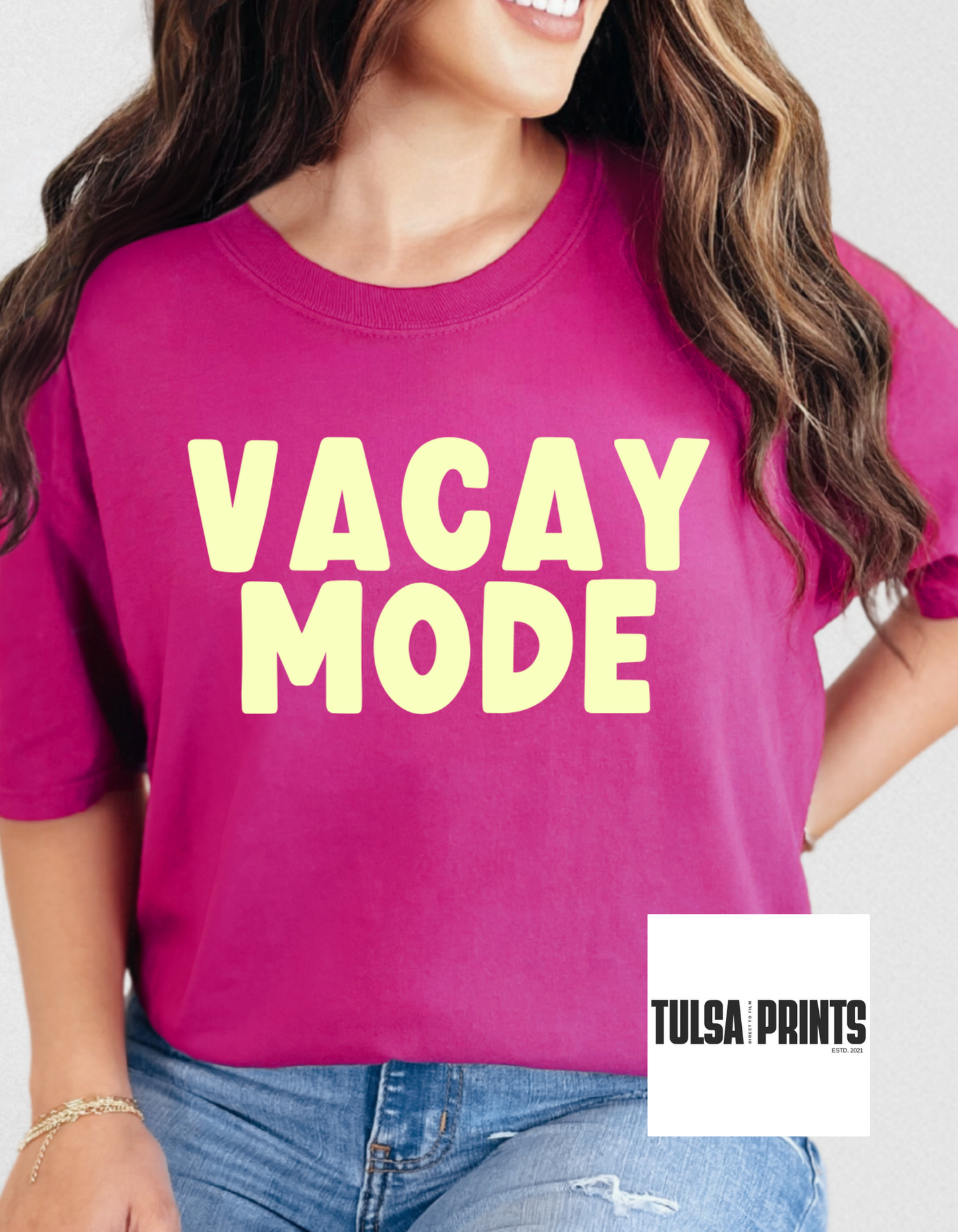 DTF VACAY MODE PASTEL TRANSFER
