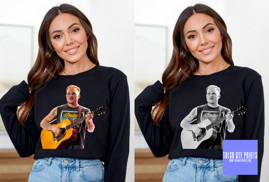 DTF ZB W/ GUITAR (2 COLORS AVAIL.) TRANSFER