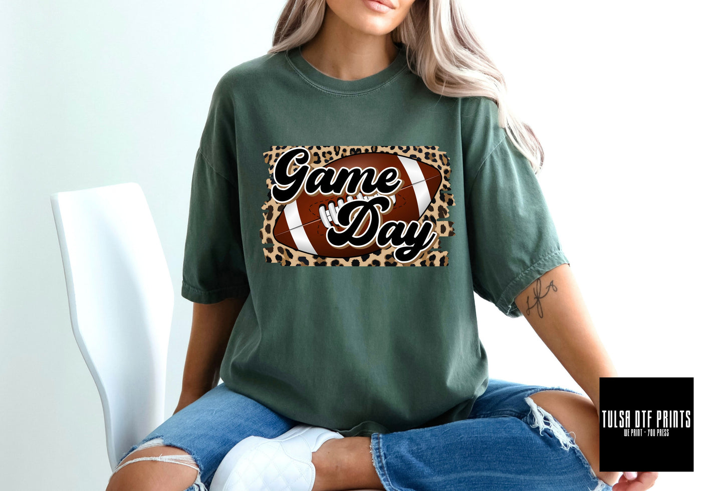 DTF GAME DAY LEOPARD SPORTS (6 OPTIONS AVAIL.) TRANSFER