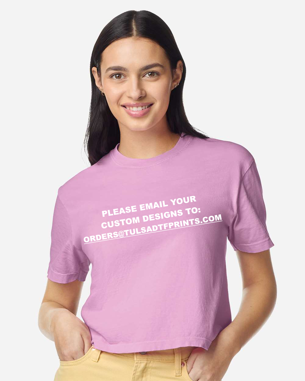COMFORT COLORS WOMEN'S BOXY TEE 3023CL (Completed Shirt)