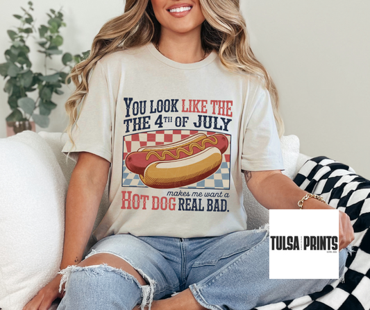 DTF HOT DOG DAYDREAMS TRANSFER