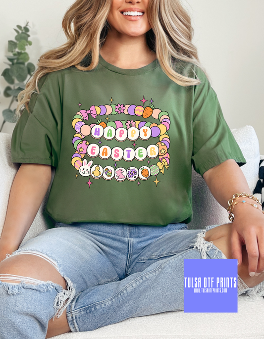 DTF PASTEL HAPPY EASTER TRANSFER