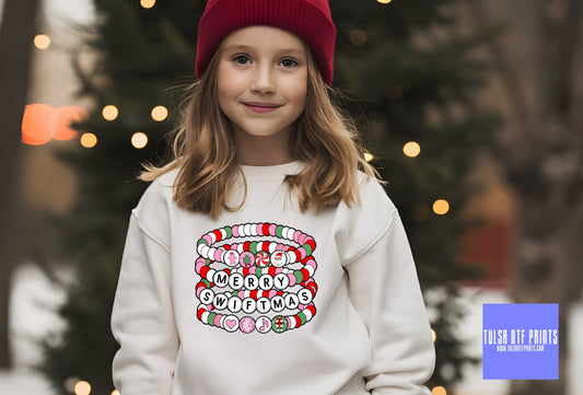 DTF MERRY SWIFTMAS BRACELETS TRANSFER