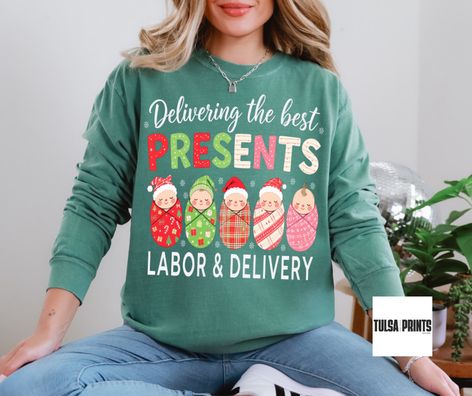 DTF SANTA'S BEST PRESENT - L&D TRANSFER