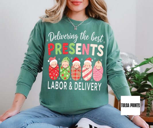 DTF SANTA'S BEST PRESENT - L&D TRANSFER