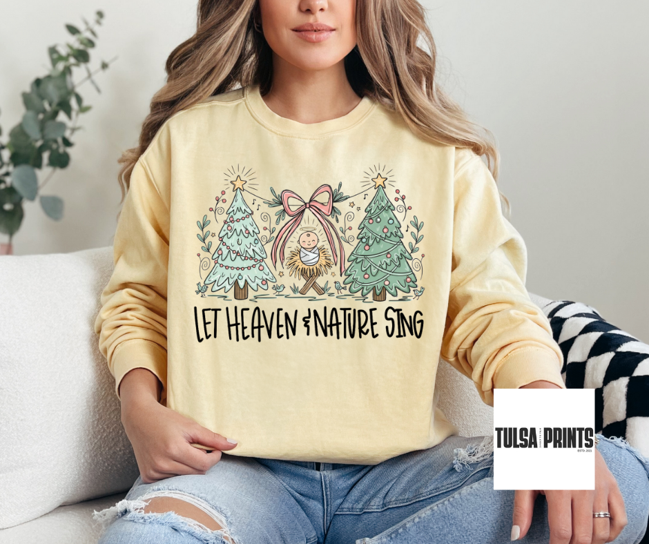 DTF LET HEAVEN AND NATURE SING TRANSFER