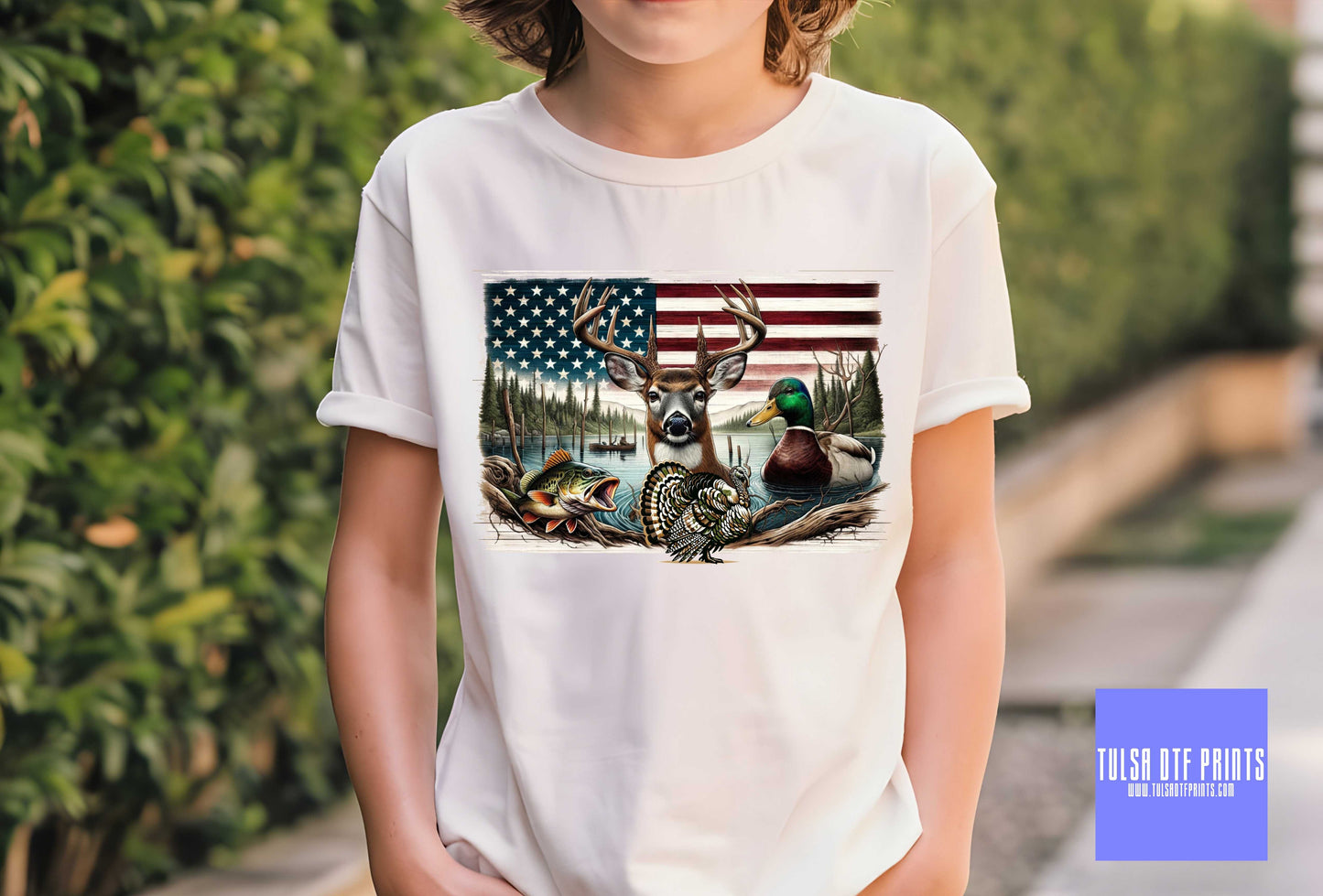 DTF AMERICAN WILDLIFE TRANSFER