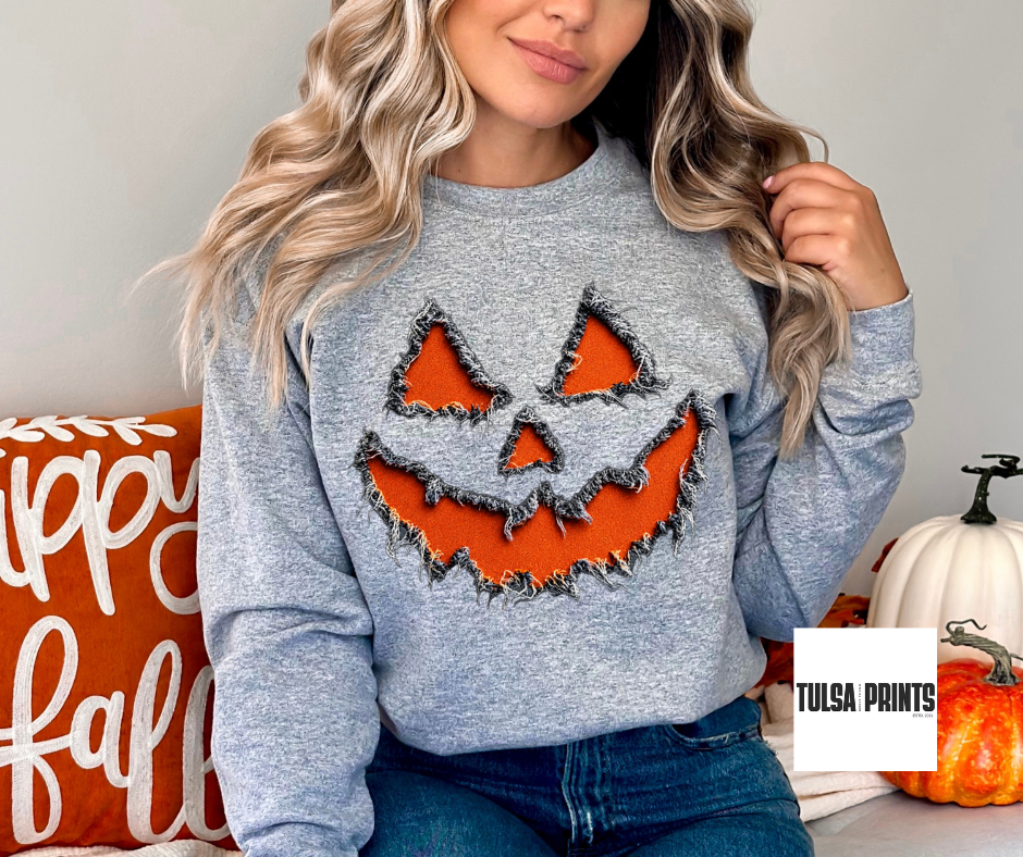 DTF PUMPKIN CUT OUT TRANSFER