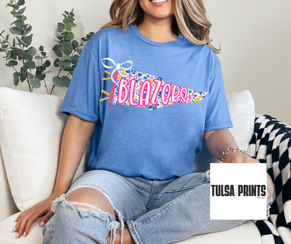 DTF FLORAL SPIRIT PENNANT TRANSFER