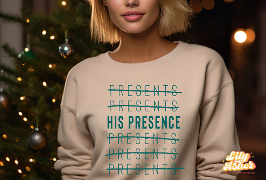 DTF HIS PRESENCE TRANSFER