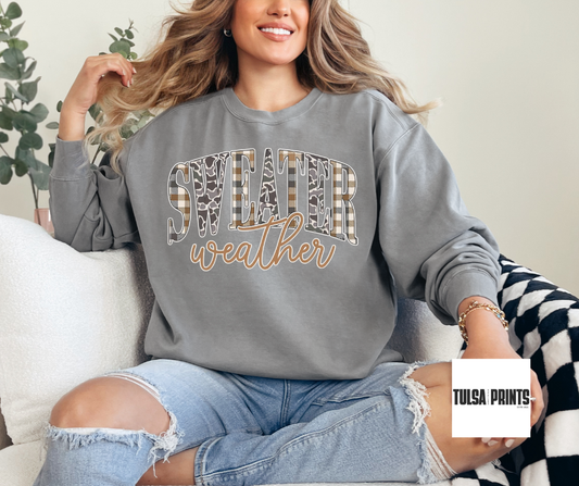 DTF CAMO SWEATER WEATHER TRANSFER