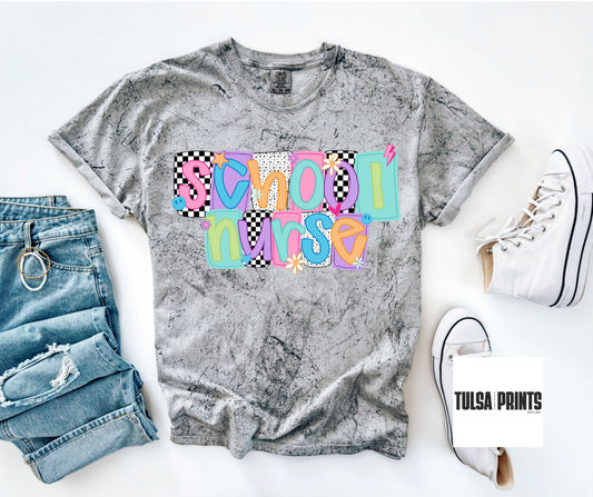 DTF PREPPY SCHOOL NURSE TRANSFER
