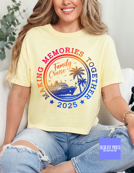 DTF MAKING MEMORIES TOGETHER CRUISE TRANSFER
