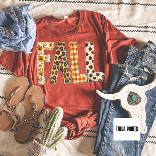 DTF FLORAL LEO FALL TRANSFER