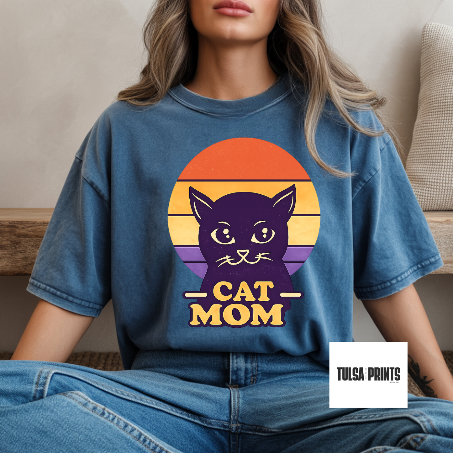 DTF CAT MOM TRANSFER