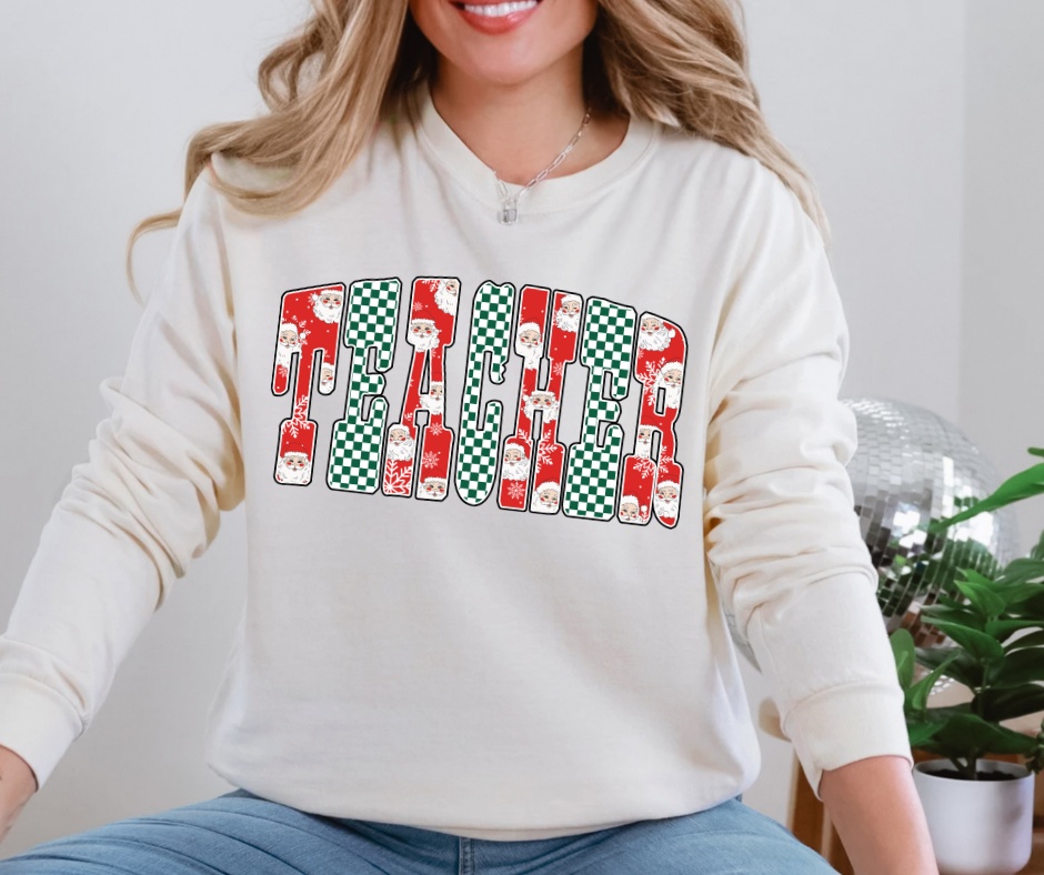 DTF TEACHING THROUGH THE SNOWFLAKES TRANSFER