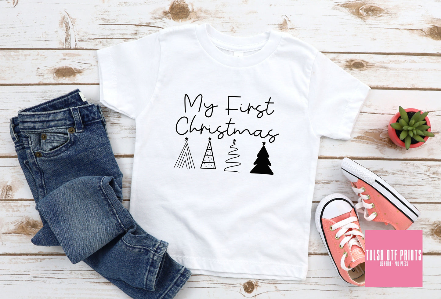 DTF MY FIRST CHRISTMAS TRANSFER
