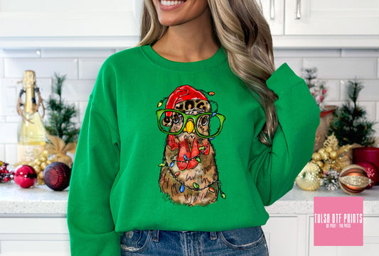 DTF CHRISTMAS CHICKEN TRANSFER