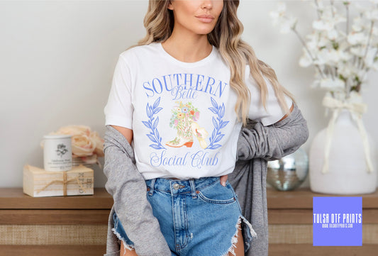 DTF SOUTHERN BELLE SOCIAL CLUB TRANSFER