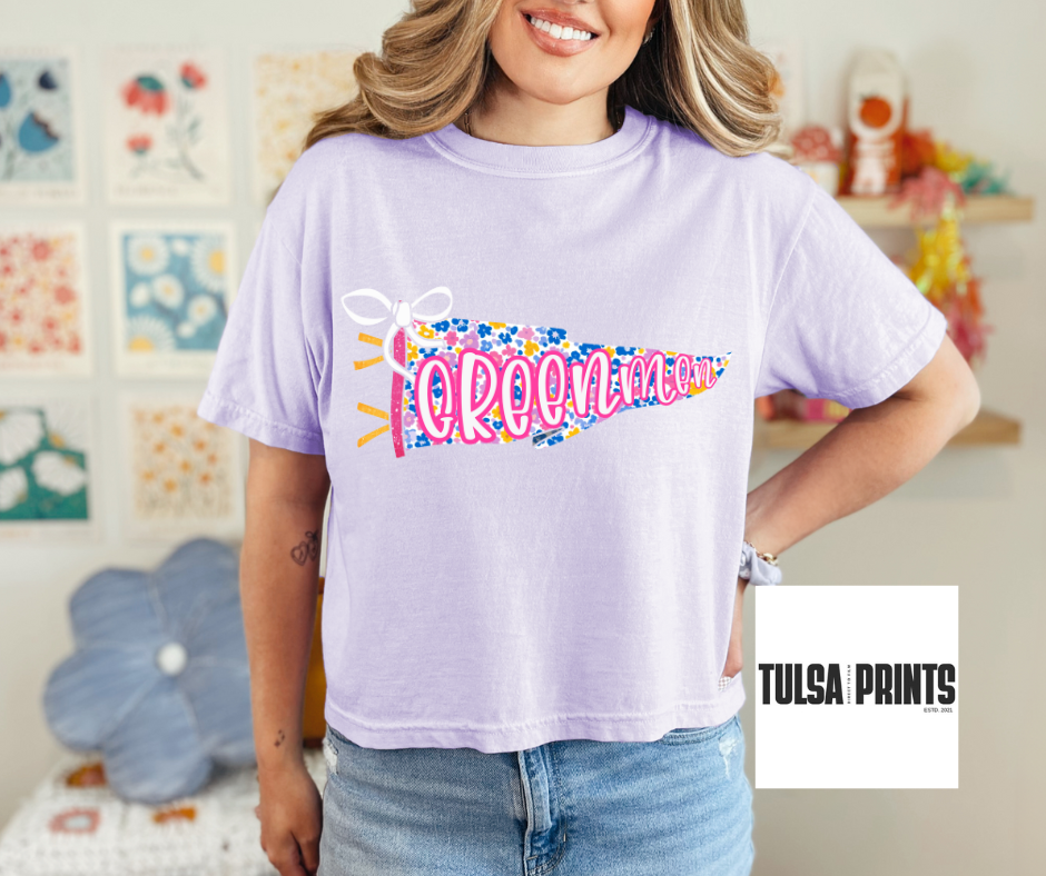 DTF FLORAL SPIRIT PENNANT TRANSFER