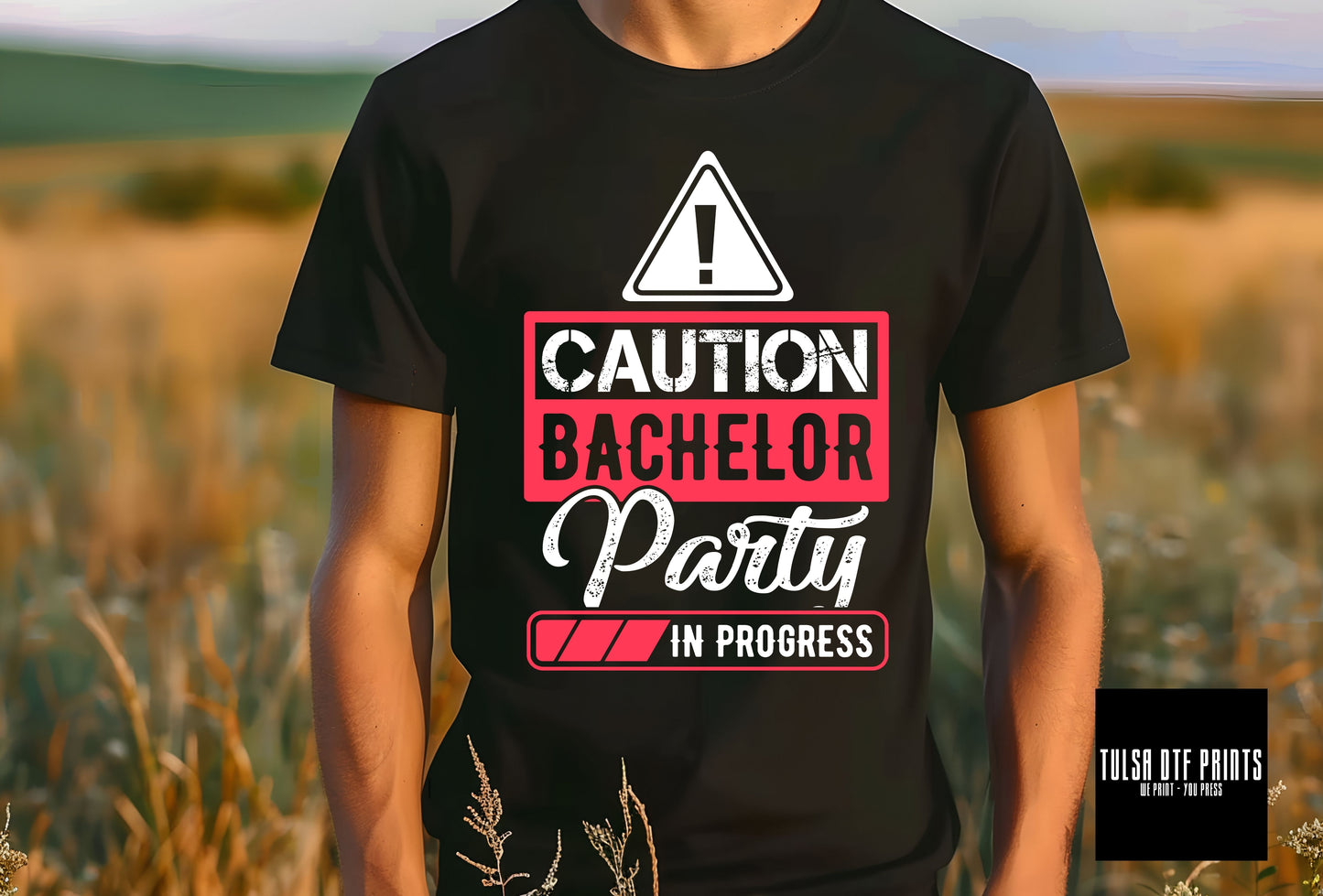 DTF BACHELOR PARTY IN PROGRESS TRANSFER