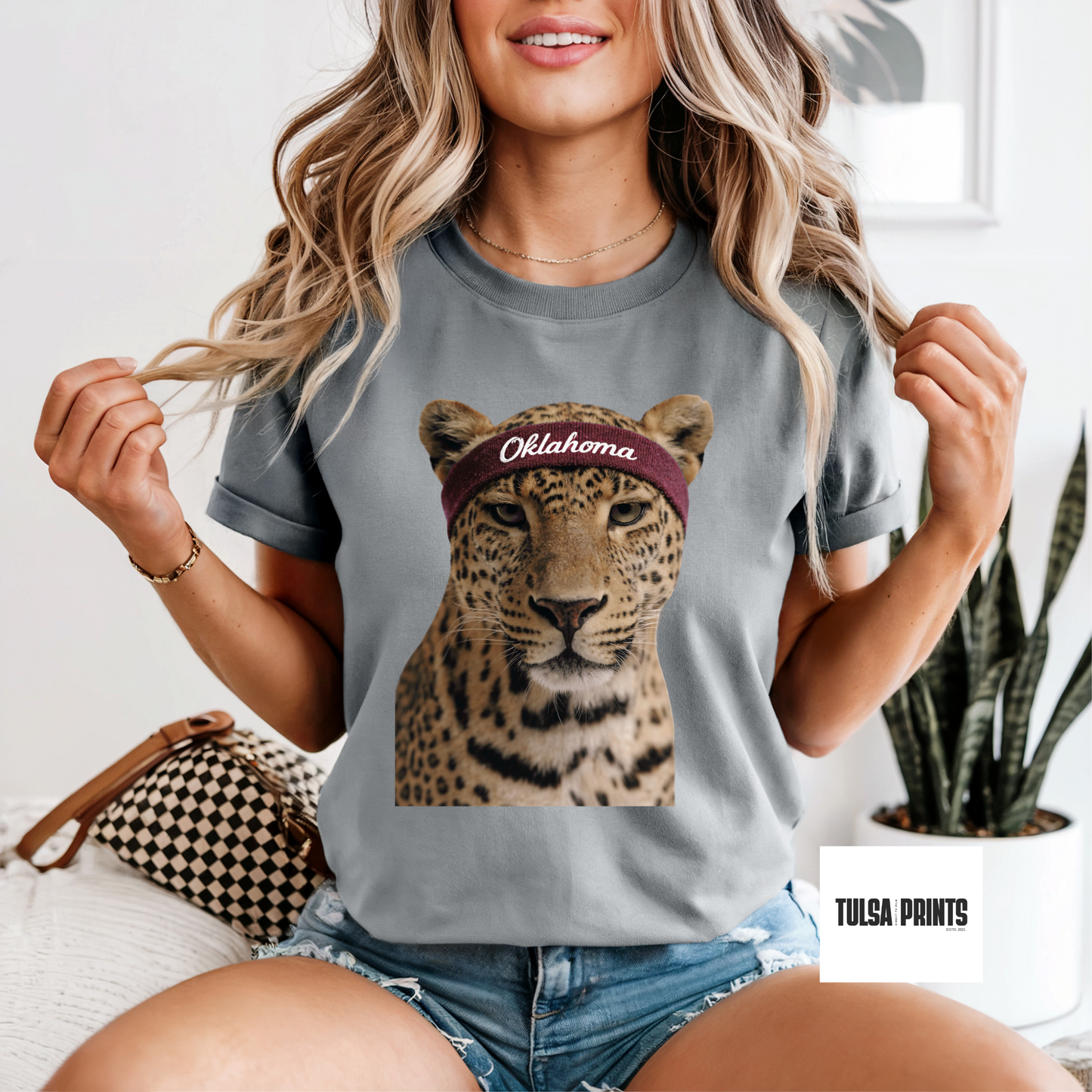 DTF OKLAHOMA LEOPARD TRANSFER