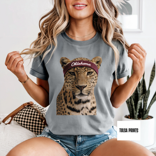 DTF OKLAHOMA LEOPARD TRANSFER