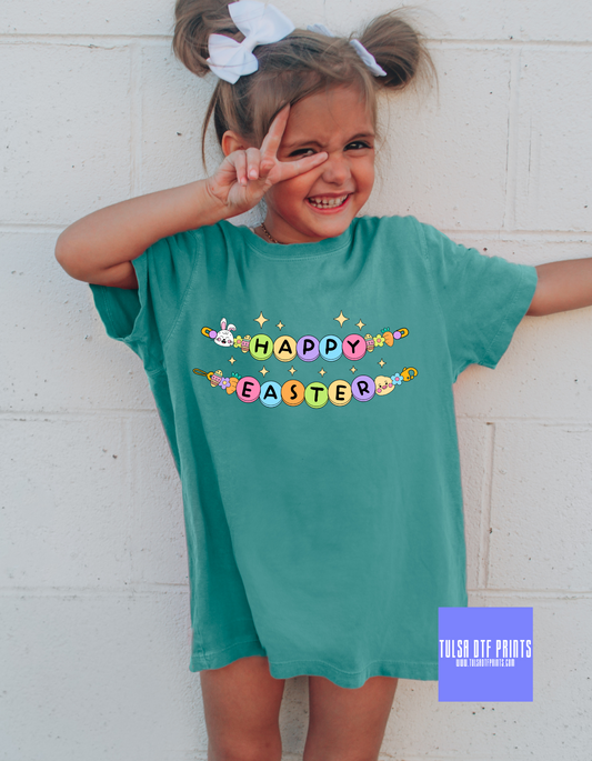 DTF HAPPY EASTER BRACELET TRANSFER