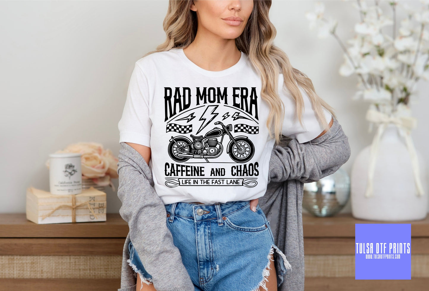 DTF RAD MOM ERA - CAFFEINE & CHAOS TRANSFER