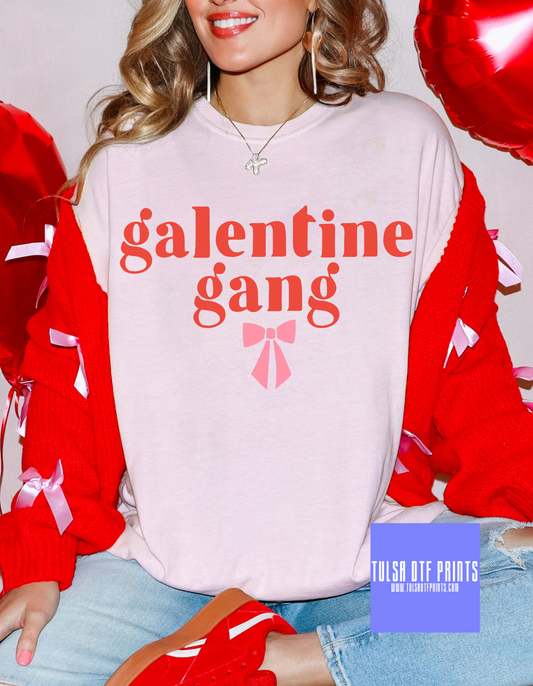 DTF MINIMALIST GALANTINES BOW TRANSFER