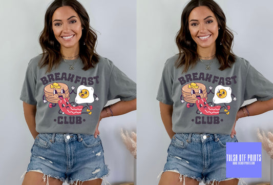 DTF BREAKFAST CLUB RETRO DESIGN TRANSFER