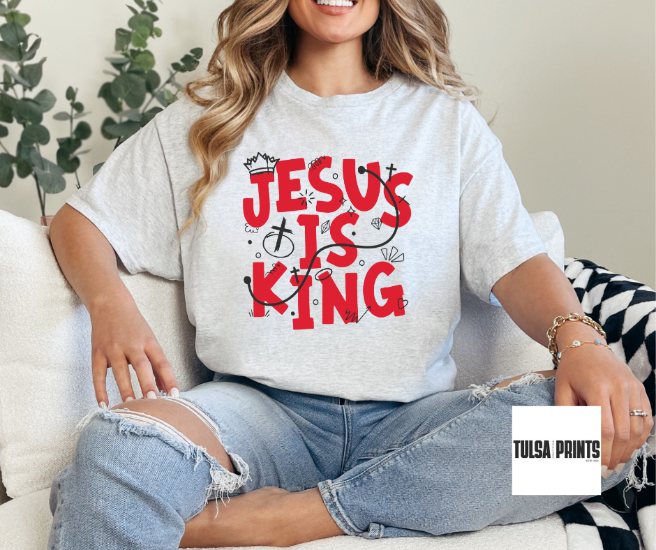 DTF JESUS IS KING TRANSFER