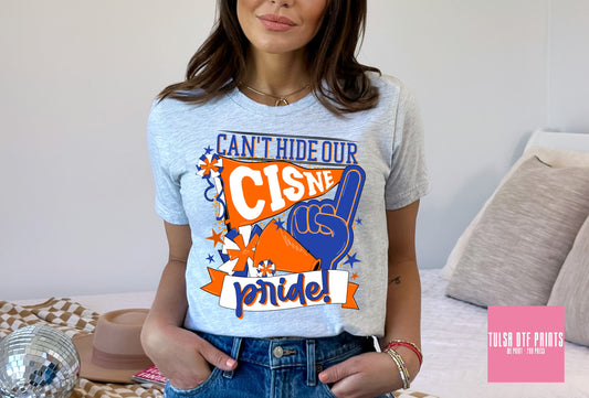 DTF CISNE PRIDE BLUE/ORANGE GAME DAY TRANSFER