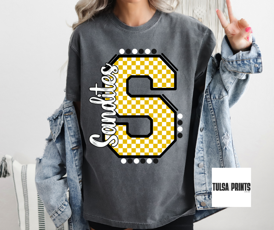 DTF SPIRIT LETTER VIBES TRANSFER