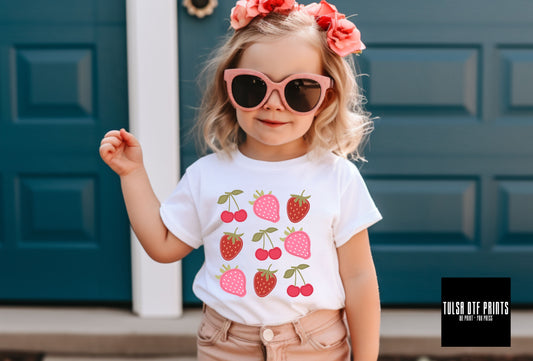 DTF CHERRY AND BERRIES TRANSFER