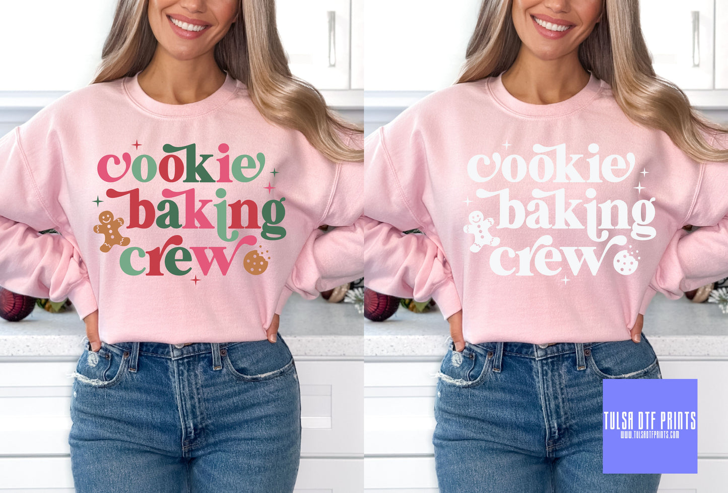 DTF COOKIE BAKING CREW (2 COLORS AVAIL.) TRANSFER