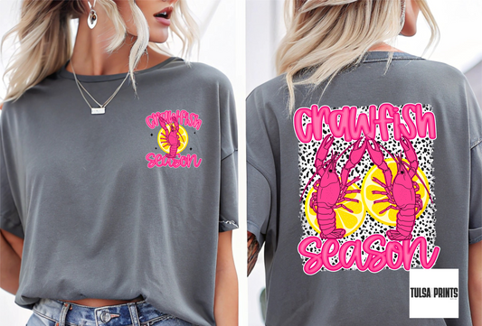 DTF TIME FOR CRAWFISH W/ POCKET TRANSFER
