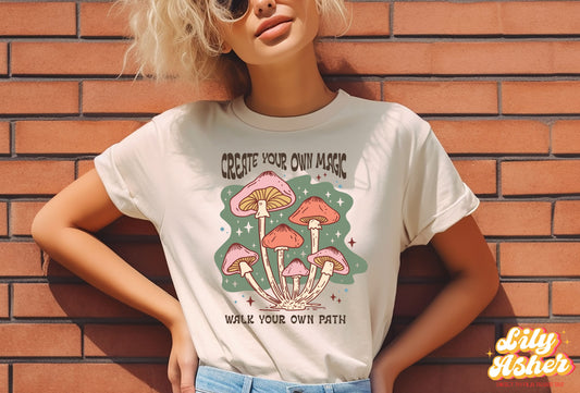 DTF CREATE YOUR OWN MAGIC TRANSFER