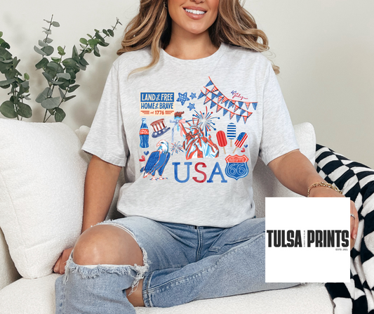 DTF FREEDOM FEST COLLAGE TRANSFER