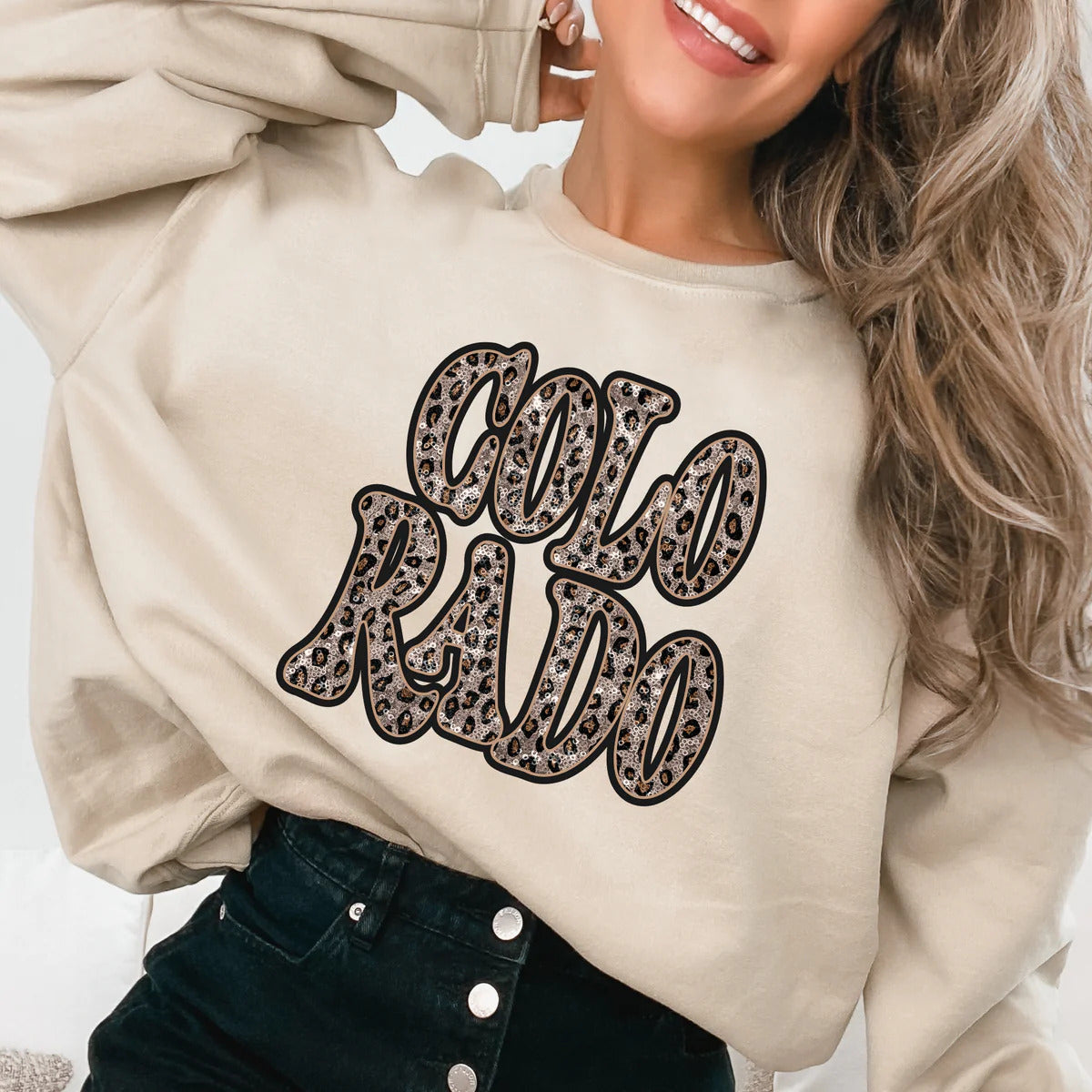 DTF COLORADO SHADOW OUTLINE LEOPARD TRANSFER