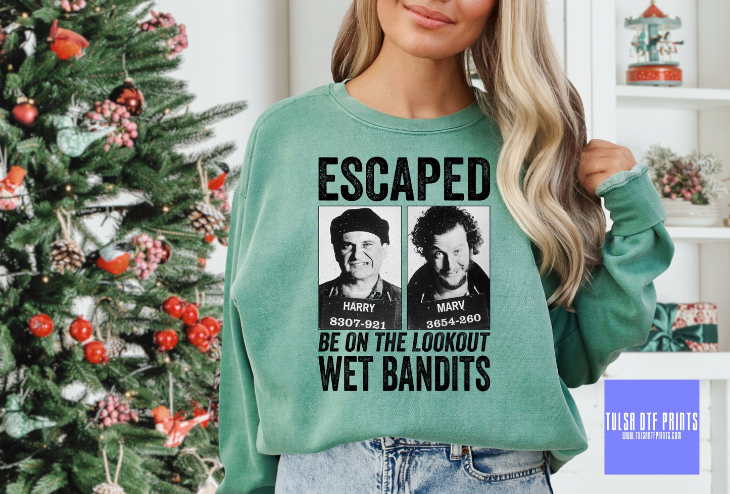 DTF ESCAPED WET BANDITS TRANSFER