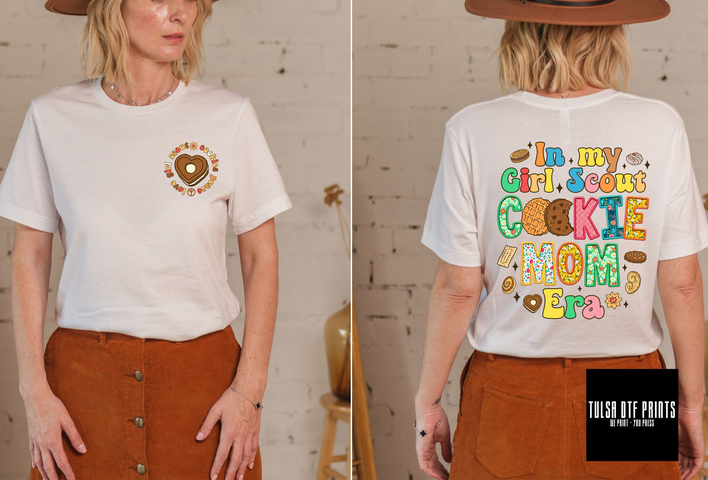 DTF GIRL SCOUT COOKIE MOM ERA W/ POCKET TRANSFER