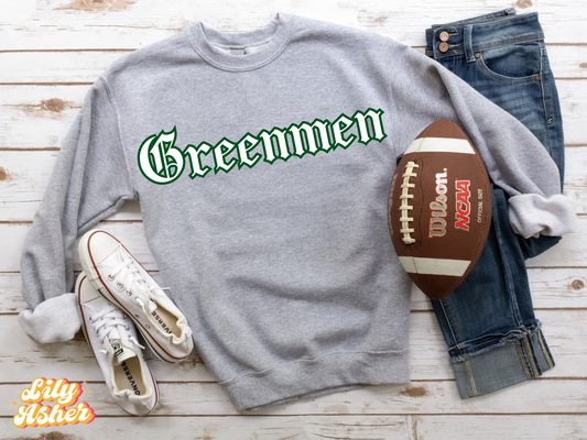 DTF GREENMEN GREEN/WHITE DUKE DESIGN TRANSFER