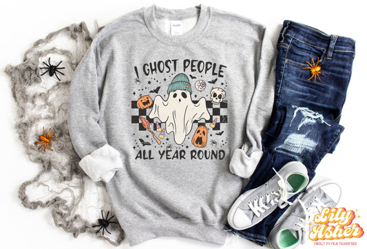 DTF GHOSTING PEOPLE ALL YEAR ROUND TRANSFER