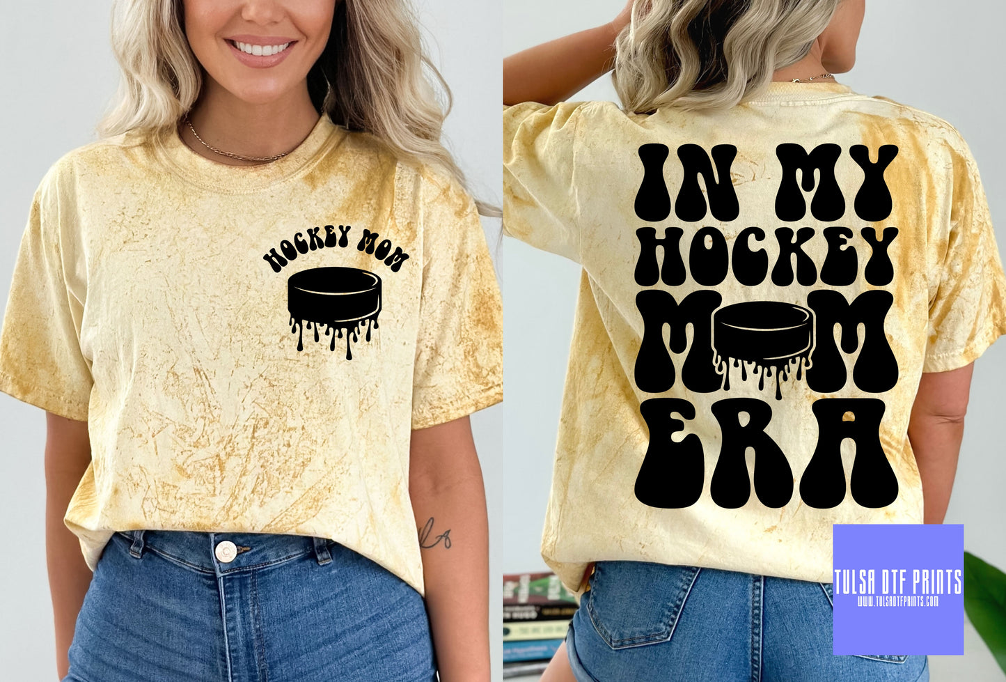 DTF IN MY HOCKEY MOM ERA W POCKET TRANSFER