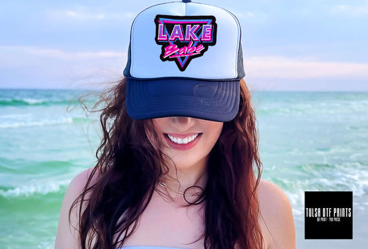 DTF LAKE BABE NEON TRANSFER