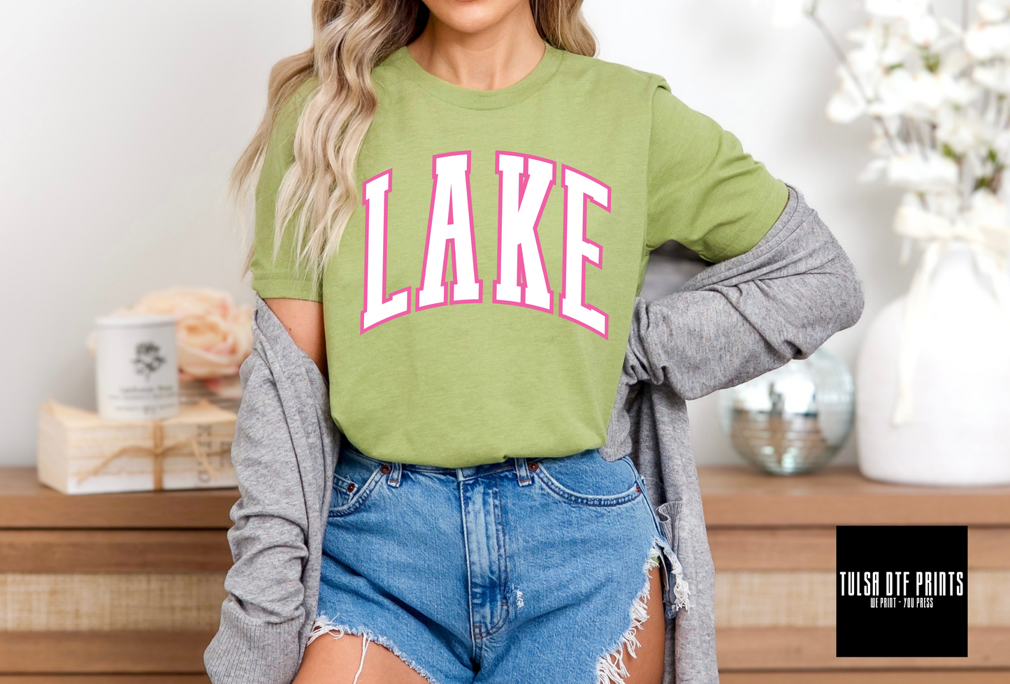 DTF LAKE VARSITY (2 COLORS) TRANSFER