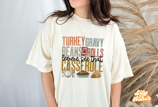 DTF LEMME SEE THAT CASSEROLE TRANSFER